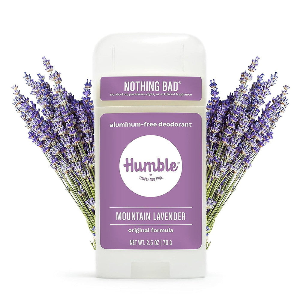 Humble Brands Natural Deodorant, Mountain Lavender, 2.5 Oz